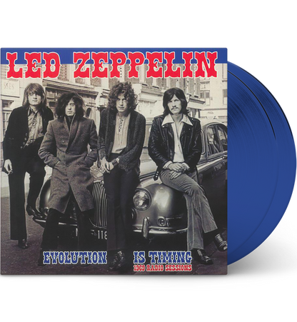 Led Zeppelin – Evolution Is Timing: 1969 Radio Sessions (Limited Edition Double-LP on Blue Vinyl)