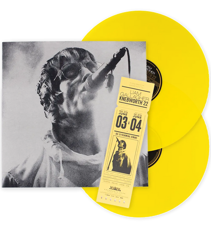 Liam Gallagher – Knebworth 22 (Limited Edition Double-LP on Yellow Vinyl)