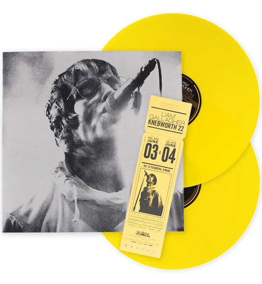 Liam Gallagher – Knebworth 22 (Limited Edition Double-LP on Yellow Vinyl)