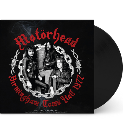 Motörhead – Birmingham Town Hall, 1977 (12-Inch Album on 180g Vinyl)
