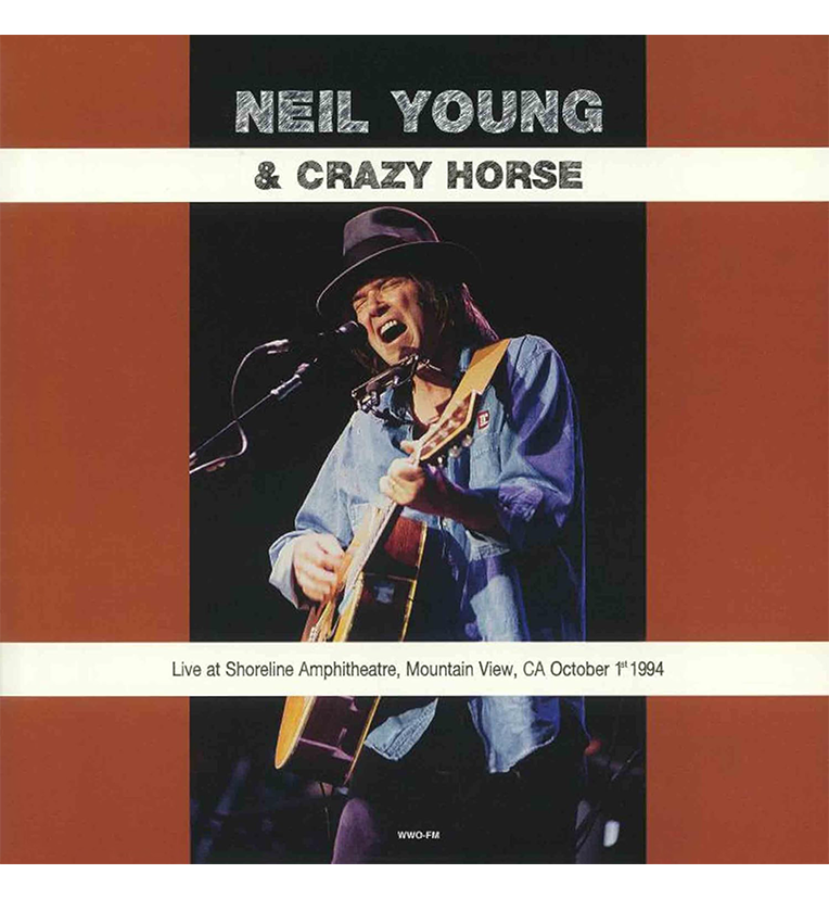 Neil Young & Crazy Horse – Live at the Shoreline Amphitheatre, Mountain View, CA, 1994 (12-Inch Album on 180g Translucent Green Vinyl)