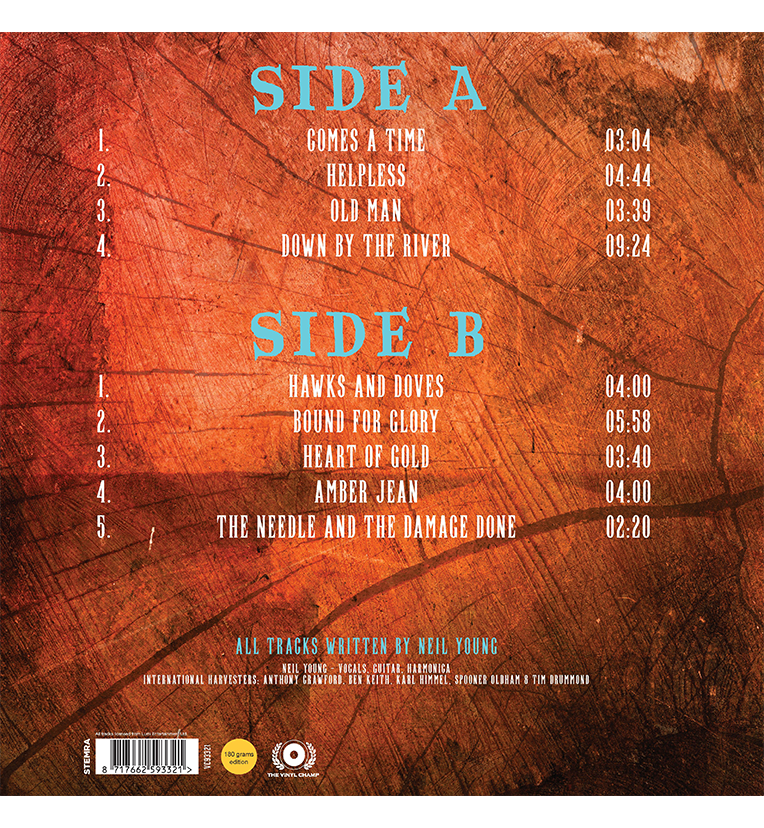 Neil Young – Austin City Limits 1984 (Limited Edition 12-Inch Album on 180g Orange Vinyl)