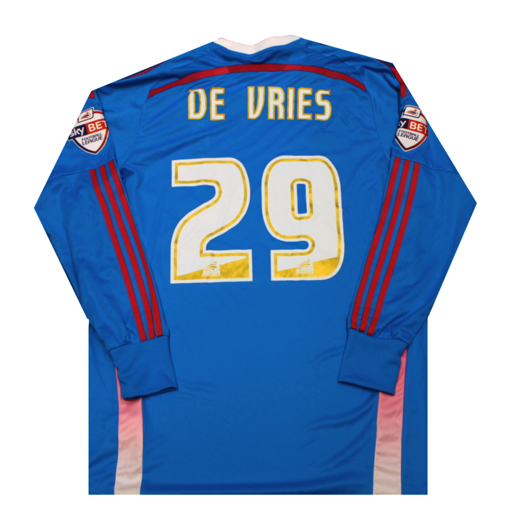 Nottingham Forest 2014-2015 Goalkeeper Football Shirt DE VRIES (Excellent) XL