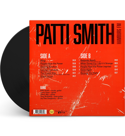 Patti Smith – Live in Hamburg, 1996 (12-Inch Album on 180g Vinyl)