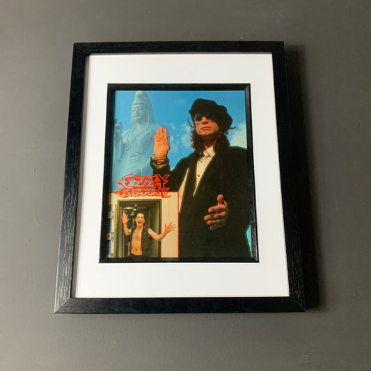 Ozzy Osbourne - Original Framed 1993 Magazine Poster 8x10"