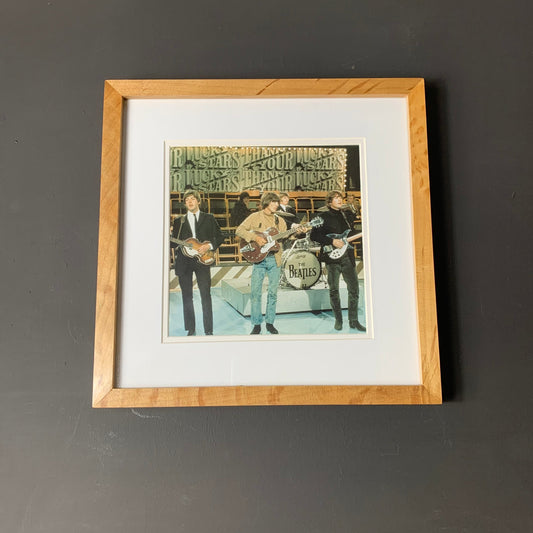 The Beatles - Original Framed Magazine Print 8x8"