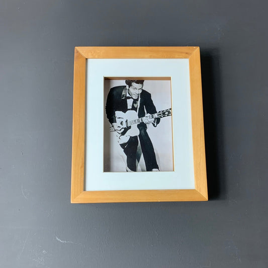 Chuck Berry - Original Framed Magazine Print 5x7"