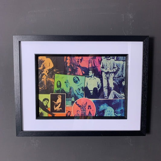 Nirvana - Original Framed Magazine Print A4