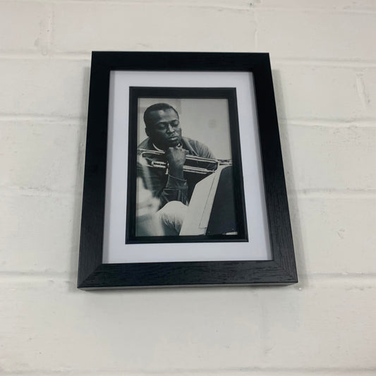 Miles Davis - Original Framed Magazine Print 4x6"