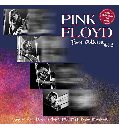 Pink Floyd – Live in San Diego, 1971 (Limited Edition 2-LP Colour Vinyl Bundle)
