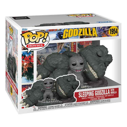 Funko Godzilla Super Sized POP! Movies Vinyl Figure Sleeping Godzilla with Minilla