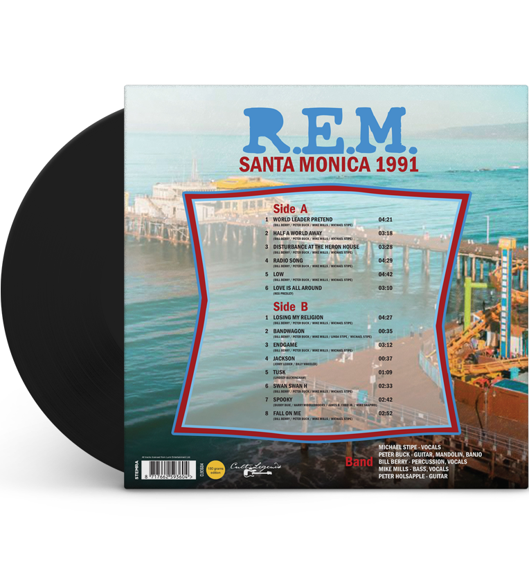 R.E.M. – Santa Monica 1991 (12-Inch Album on 180g Vinyl)