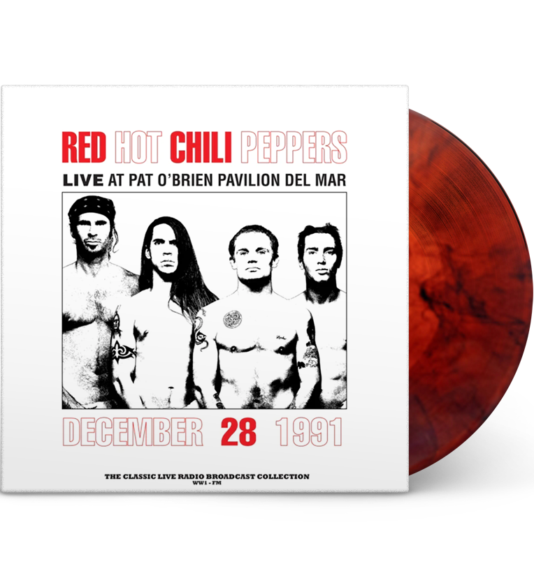 Red Hot Chili Peppers – Live at Pat O’Brien Pavilion, Del Mar, 1991 (12-Inch Album on 180g Red Marble Vinyl)