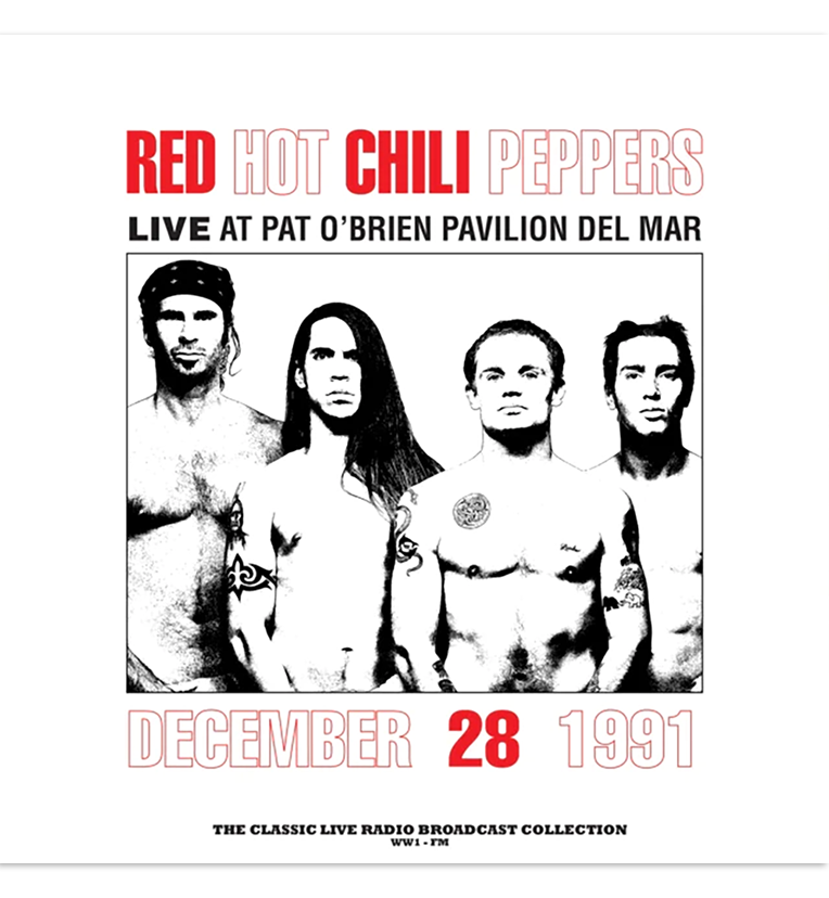 Red Hot Chili Peppers – Live at Pat O’Brien Pavilion, Del Mar, 1991 (12-Inch Album on 180g Red Marble Vinyl)