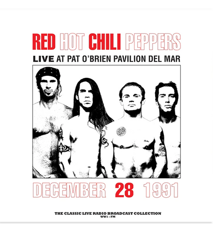 Red Hot Chili Peppers – Live at Pat O’Brien Pavilion, Del Mar, 1991 (12-Inch Album on 180g Red Marble Vinyl)