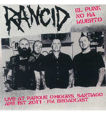 Rancid – El Punk No Ha Muerto!: Live in Santiago, 2011 (Limited Edition 12-Inch Album on Red/White Vinyl)