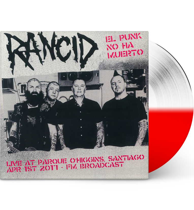 Rancid – El Punk No Ha Muerto!: Live in Santiago, 2011 (Limited Edition 12-Inch Album on Red/White Vinyl)