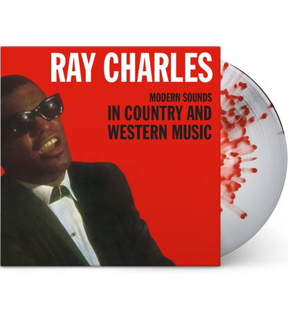 Ray Charles – Modern Sounds in Country and Western Music (Limited Edition 12-Inch Album on 180g Clear/Red Splatter Vinyl)