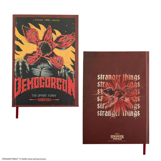 Stranger Things Hardcover Notebook Demogorgon CR5182