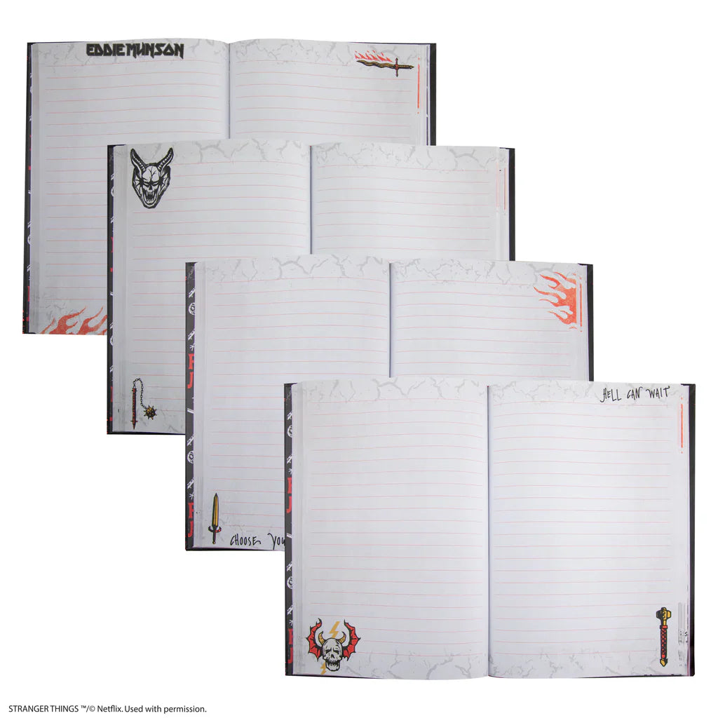 Stranger Things Hardcover Notebook Hellfire Club CR5183