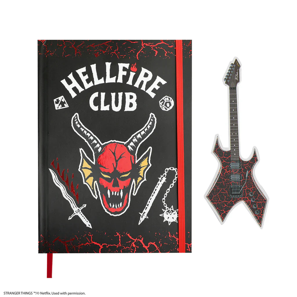 Stranger Things Hardcover Notebook Hellfire Club CR5183