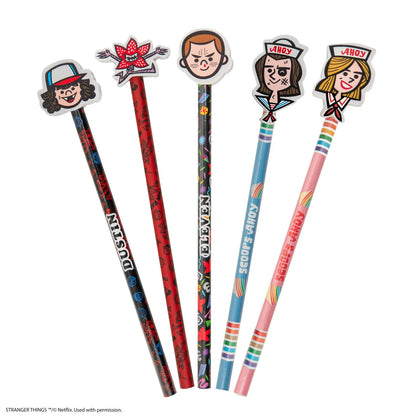 Stranger Things Pencil with eraser Scoops Ahoyteve CR5485