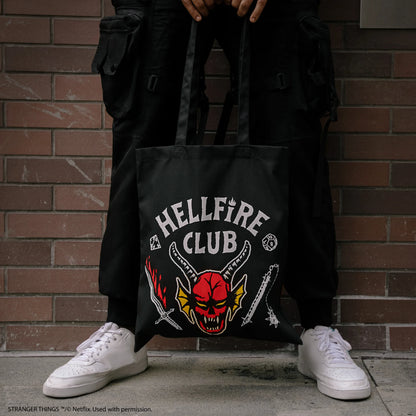 Stranger Things Tote Bag Hellfire Club CR2385
