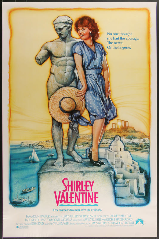 Shirley Valentine (1989) Original US One Sheet Movie Poster 27 x 41