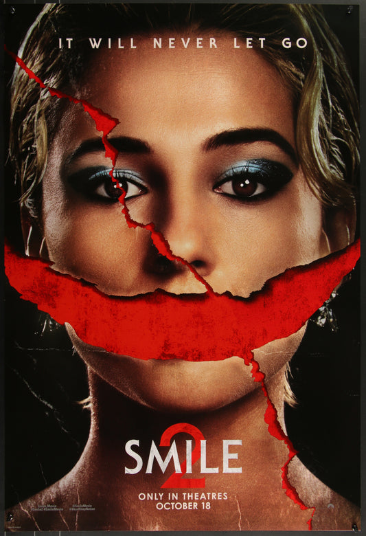 Smile 2 (2024) Original US One Sheet Movie Poster 27x40