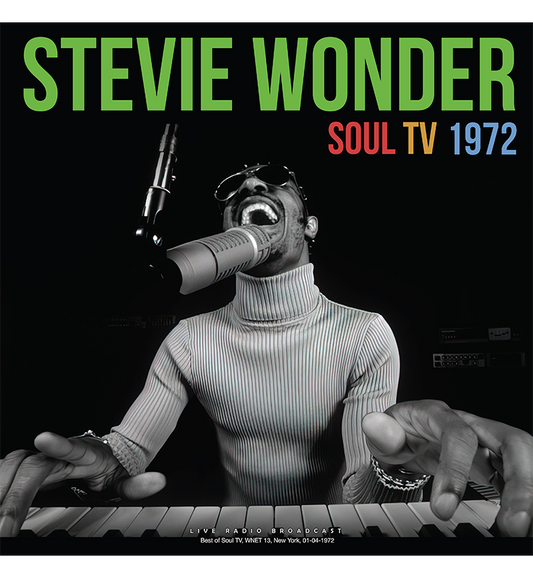 Stevie Wonder – Soul TV 1972 (Limited Edition 12-Inch Album on 180g Transparent Green Vinyl)