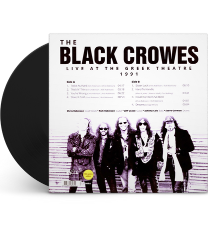 The Black Crowes – Live at the Greek Theatre, 1991 (12-Inch Album on 180g Vinyl)