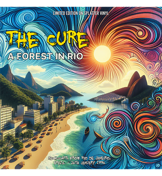 The Cure – A Forest in Rio: Live at the Hollywood Rock Festival, 1996 (Limited Edition 12-Inch Album on Splatter Vinyl)