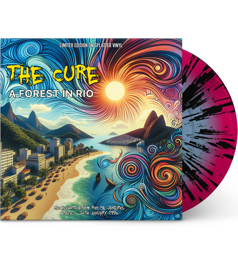 The Cure – A Forest in Rio: Live at the Hollywood Rock Festival, 1996 (Limited Edition 12-Inch Album on Splatter Vinyl)