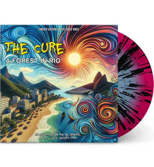 The Cure – A Forest in Rio: Live at the Hollywood Rock Festival, 1996 (Limited Edition 12-Inch Album on Splatter Vinyl)