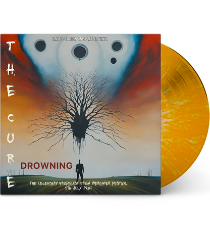 The Cure – Drowning: Live at the Rock Werchter Festival, Belgium, 1981 (Limited Edition 12-Inch Album on Splatter Vinyl)