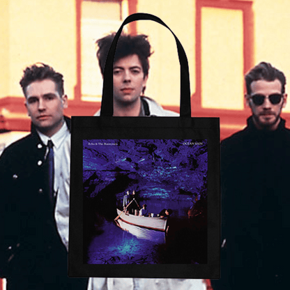 Official Echo & The Bunnymen Album Cover Tote Bags Ocean Rain