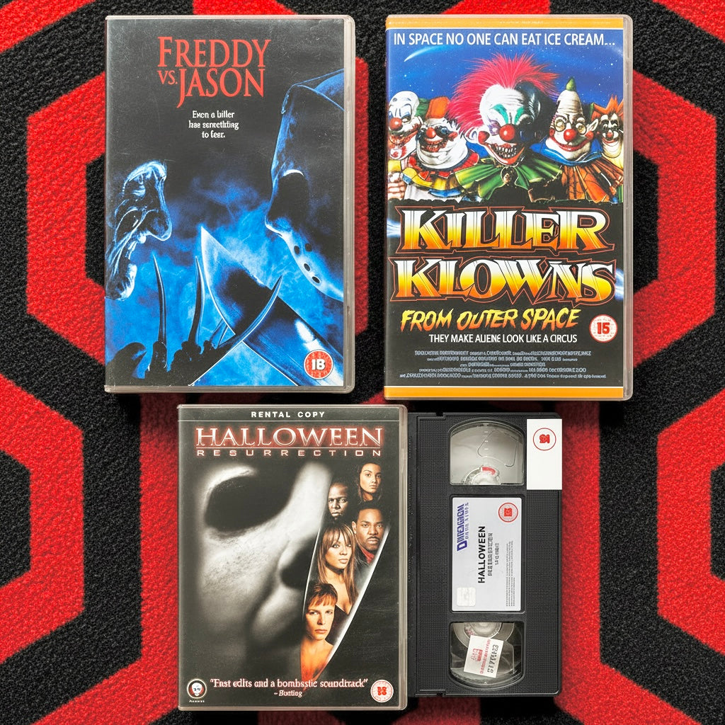 [WANTED] Jason X, Halloween, Killer Klowns VHS