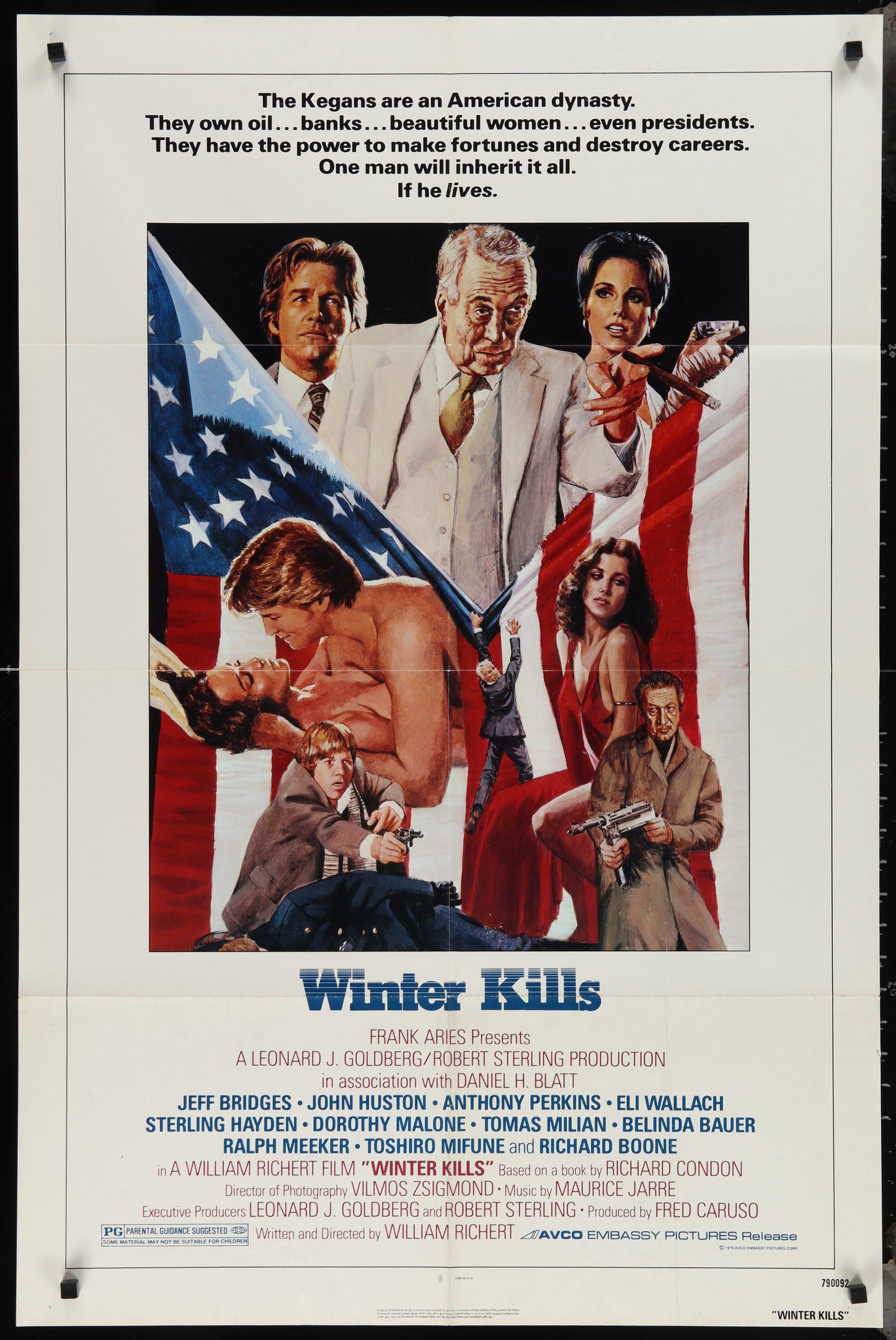 Winter Kills (1979) Original US One Sheet Movie Poster