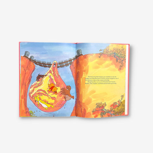 The New Adventures Of Winnie The Pooh - The Masked Offender 1990 Hardback Book (Disney)