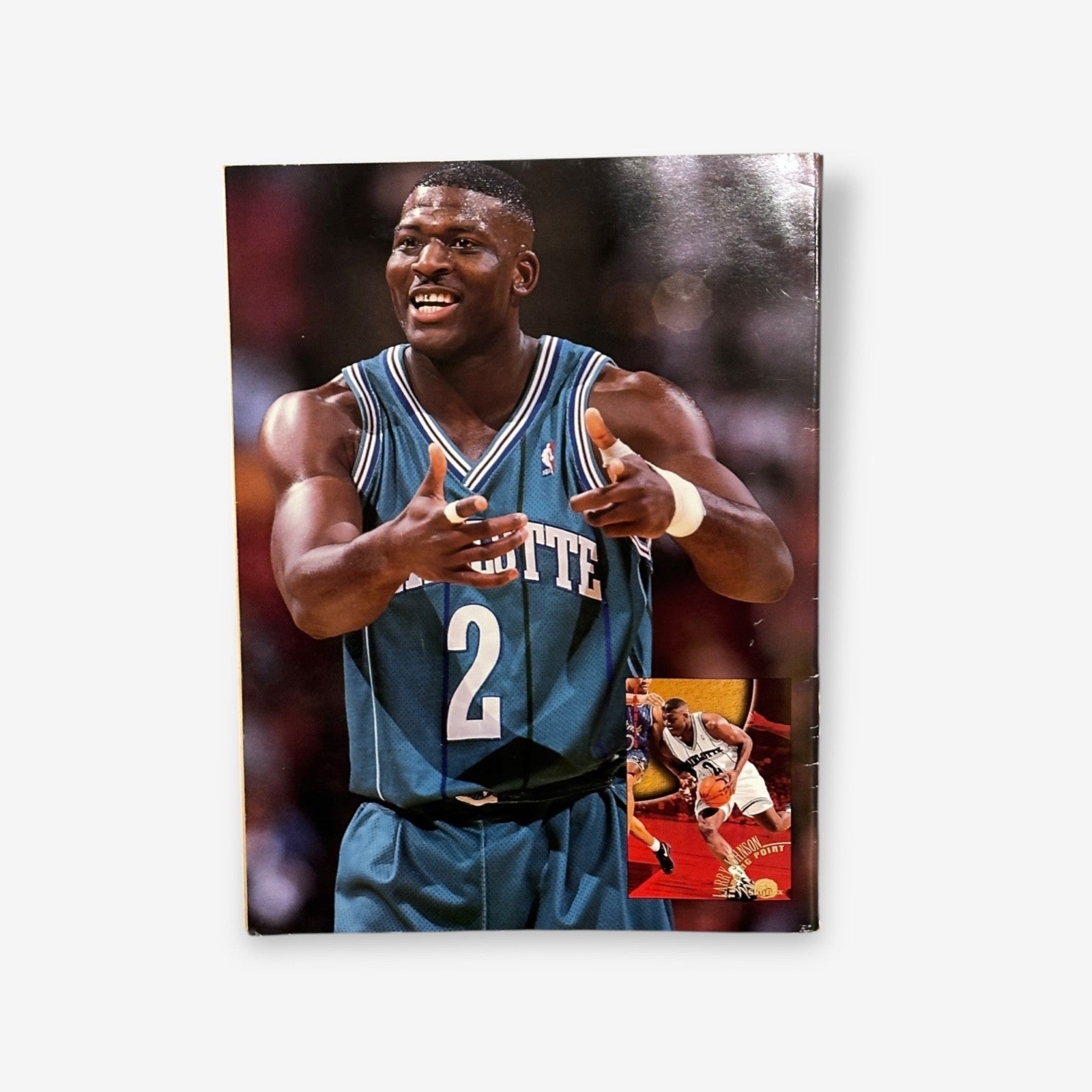 1996 Magic Johnson - Magic's Show - Beckett Basketball Monthly #69