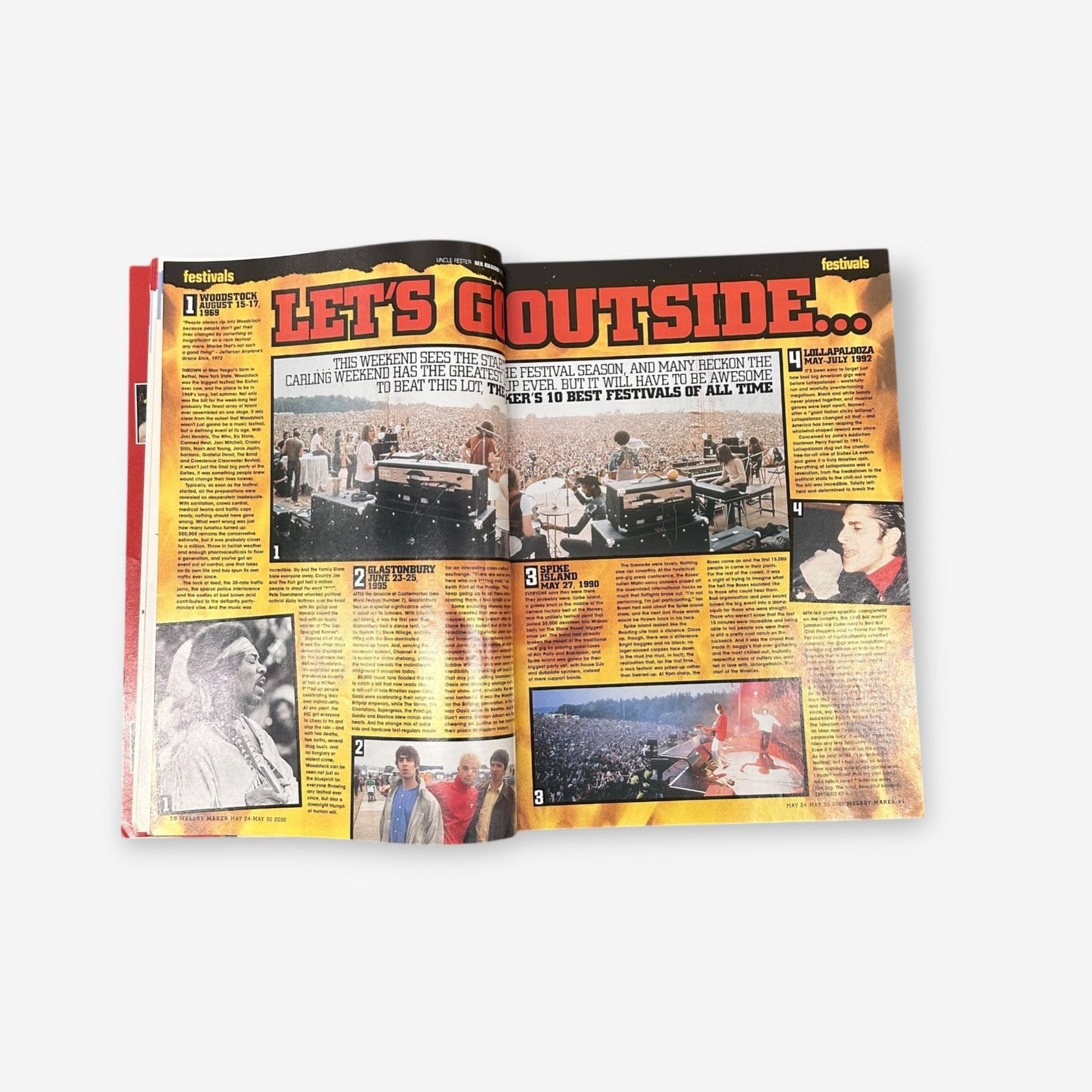 2000 - The Full Story Of The Worlds Greatest Festivals - Melody Maker Magazine