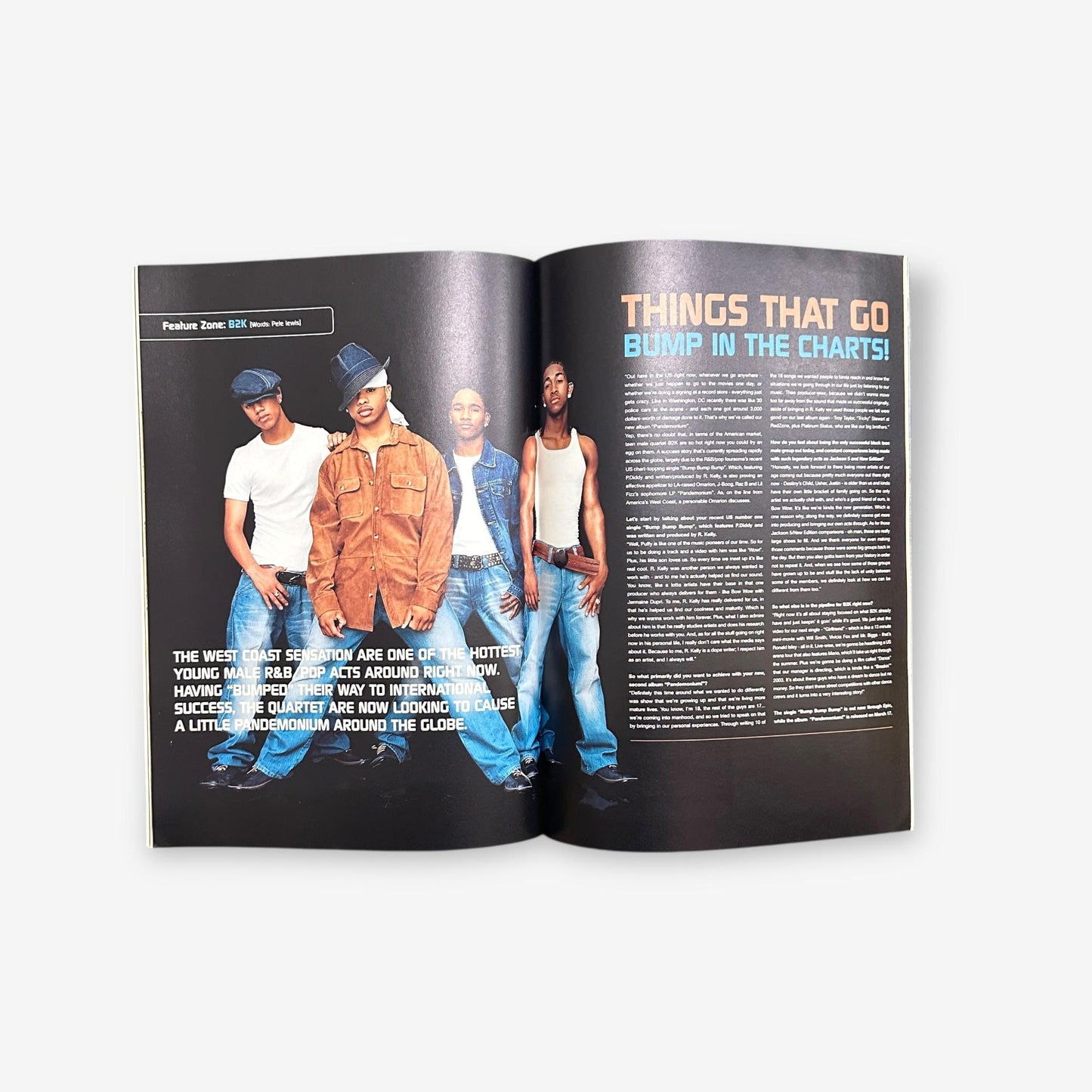 2003 Mis-Teeq - From Garage Queens To RnB Chic-  Blues & Soul Magazine Issue 889