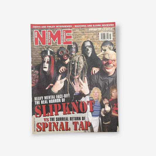2000 Slipknot Vs Spinal Tap - Heavy Metal Face-Off! - NME Magazine