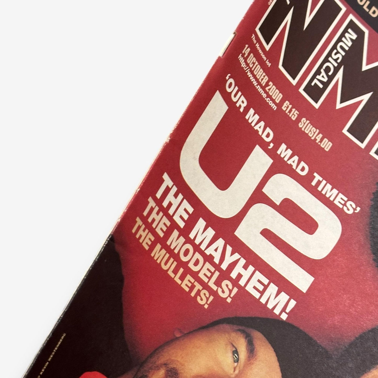 2000 U2 - The Mayhem! The Models! The Mullets!  - NME Magazine