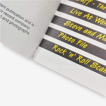 Guns N' Roses Special Hardback Annual Book (John Kercher) 1992