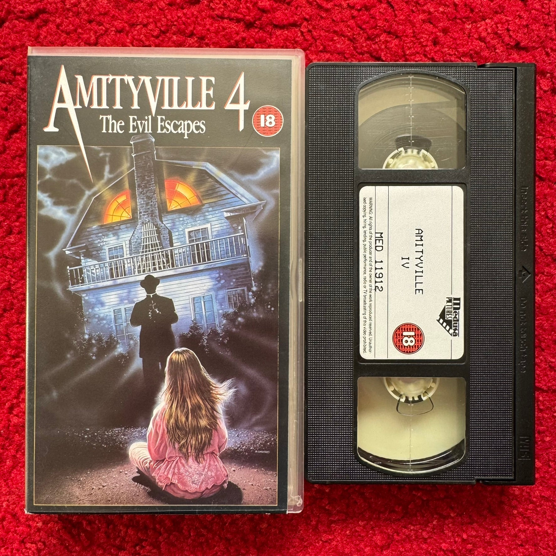 Amityville 4 VHS Video (1989) MED11912