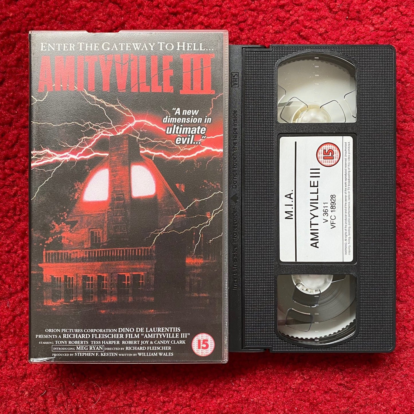 Amityville III VHS Video (1983) V3611