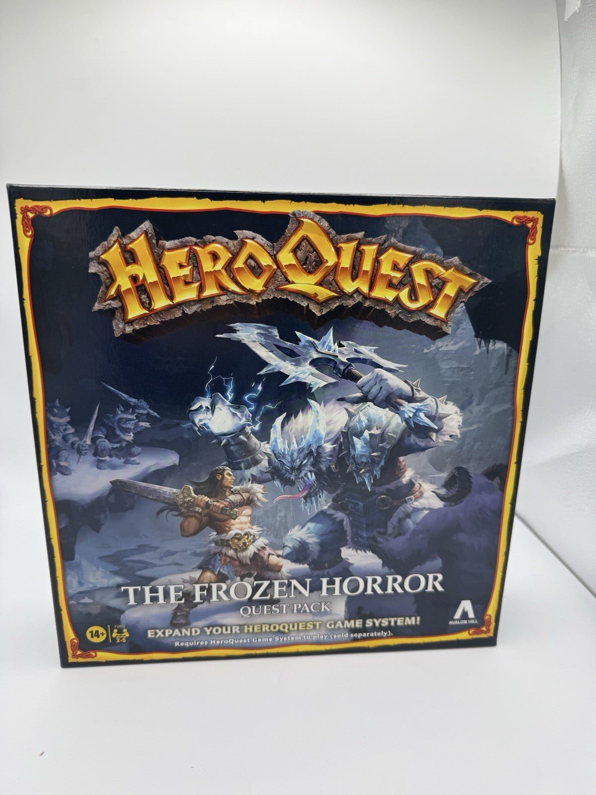 Avalon Hill HeroQuest The Frozen Horror Quest Pack for Ages 14 and Up