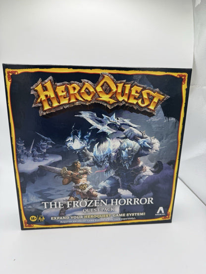 Avalon Hill HeroQuest The Frozen Horror Quest Pack for Ages 14 and Up