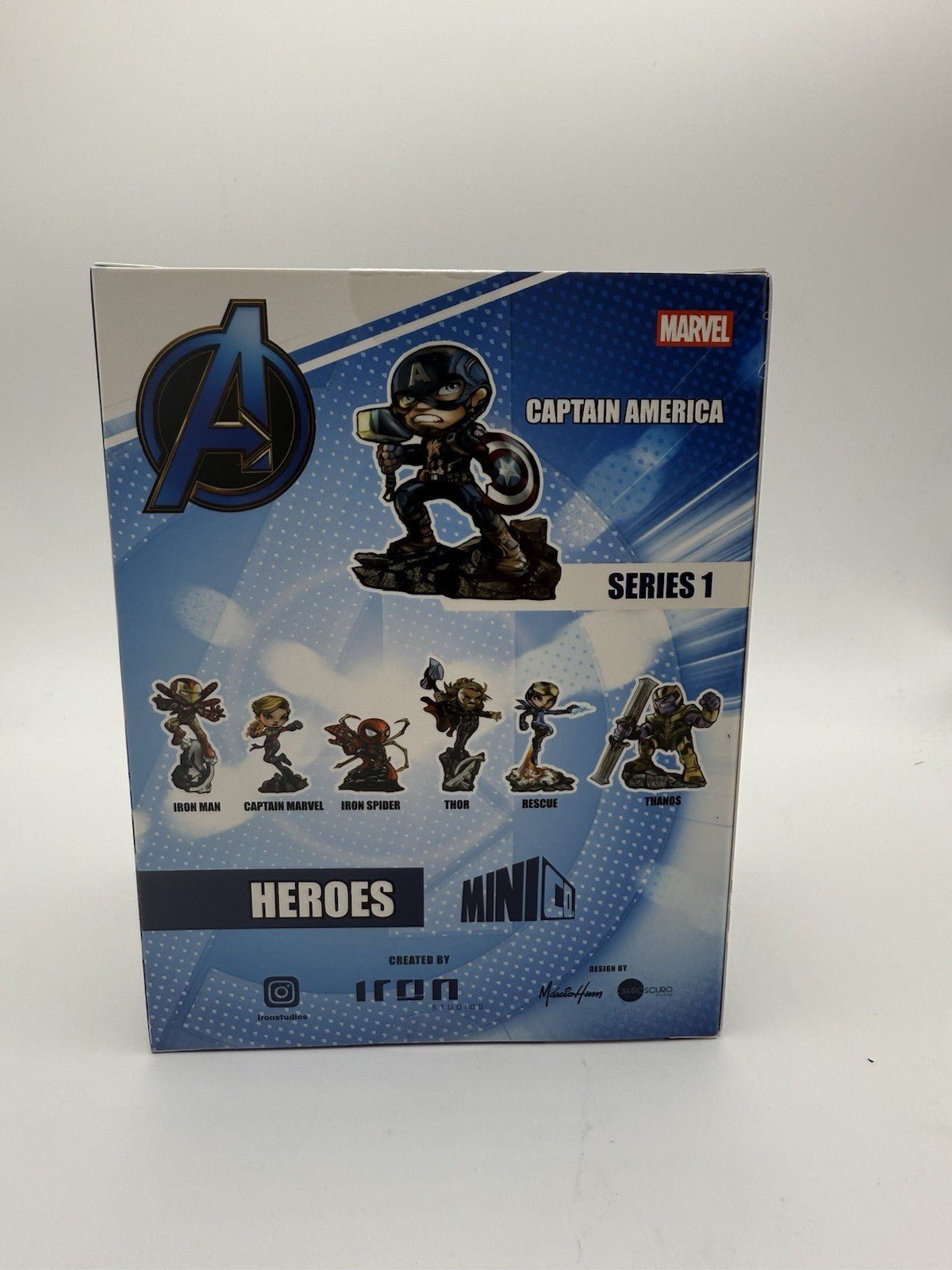 Avengers Endgame Captain America MiniCo PVC Figure IRON STUDIOS